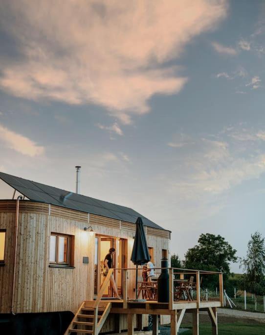 Wohnwagon Paul - Autarkie Erleben! - Tiny House Villa Oberschneiding Esterno foto